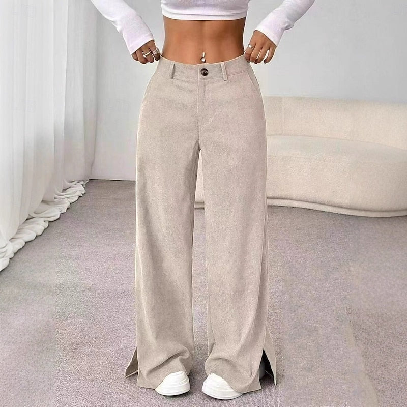 Adrienne Fontclair | High-Waist Wide-Leg Pants For Women