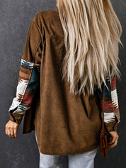 Harper Duvall | Southwestern Corduroy Jacket For Women