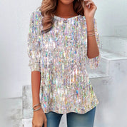 Isabelle Moreau | Halloween Graphic Print Top For Women