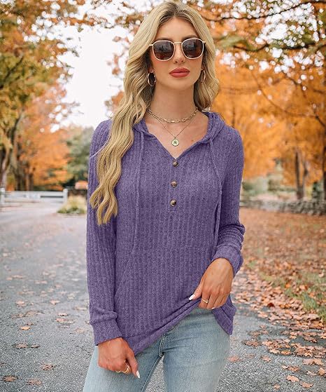 Lucia Ferrante | Wine Red Hooded Rib-Knit Sweater For Women