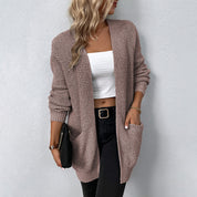 Emmeline Vandenberg | Oversized Knit Pocket Cardigan For Women