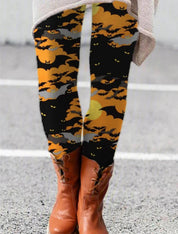 Selene Vasari | Cat Print Leggings For Women