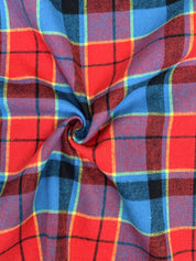 Fiorella Duquesne | Buffalo Check Shirt With Tie-Front Styling