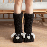 Amelie Dufresne | Cute Dog Slipper Socks For Women