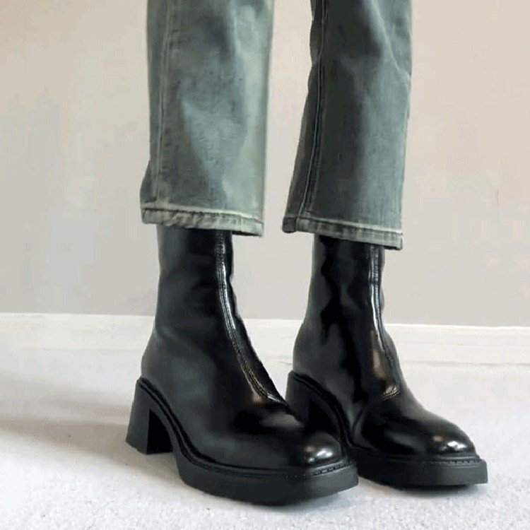 Rosalie Vantour | Chunky Heel Ankle Boots For Women