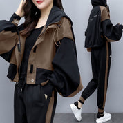 Chantal Duprez | Color-Block Hoodie Two-Piece Set For Women