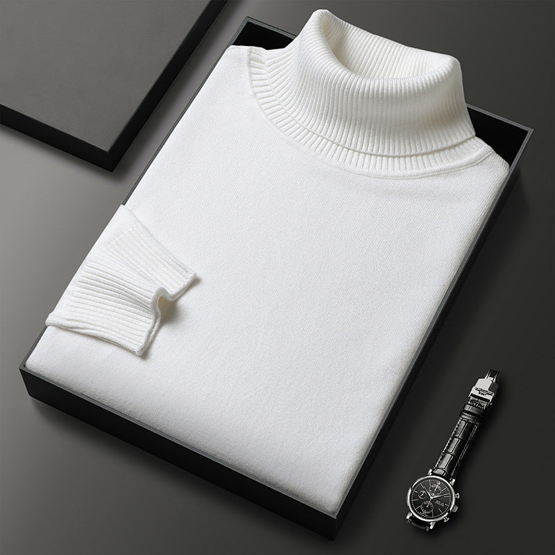 Hayes Norham | Fine Knit Turtleneck Sweater For Men