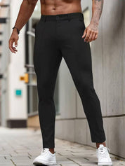 Archer Rayham | Slim Fit Stretch Ankle Chino Pants For Men