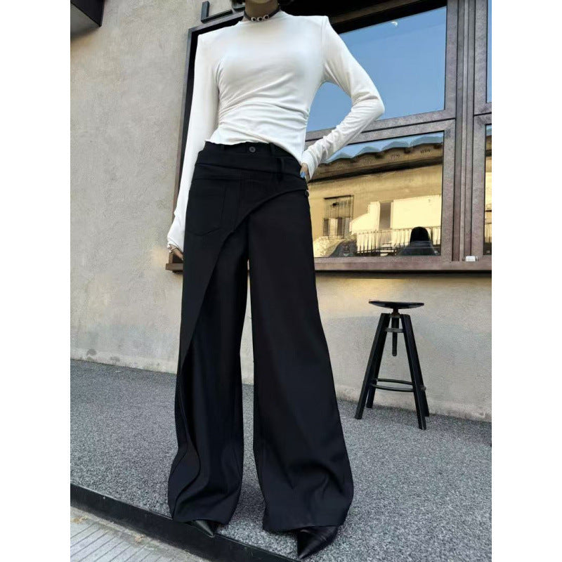 Simone Verrier | Layered Wide-Leg Trousers For Women