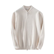 Jett Salton | Knit Bomber Zip-Up Cardigan Jacket For Men