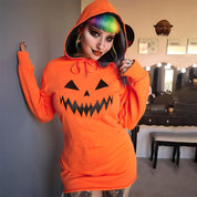 Little Boo | Pumpkin Face Halloween Dress For Women