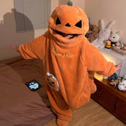 Julian Ferrante | Halloween Pumpkin Fleece Onesie For Unisex