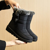 Marielle Duquesne | Waterproof Plush Snow Ankle Boots For Women
