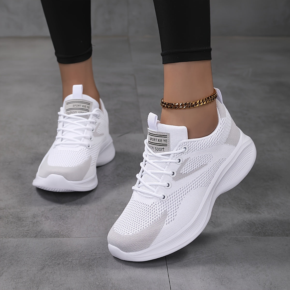 Harper Donnelly | Knit Mesh Sneakers For Women