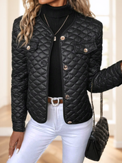 Marceline Hartwell | Diamond-Quilted Short Padded Coat For Women