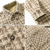 Ty Norcombe | Lined Plaid Shirt Jacket For Men