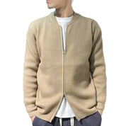 Jett Salton | Knit Bomber Zip-Up Cardigan Jacket For Men