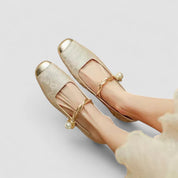 Eleonora Bianchi | Green Orthopedic Mary Jane Heels