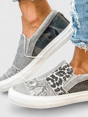 Seraphelle Davenport | Animal Print Slip-On Orthopedic Loafers