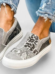 Seraphelle Davenport | Animal Print Slip-On Orthopedic Loafers