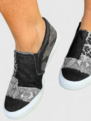 Seraphelle Davenport | Animal Print Slip-On Orthopedic Loafers