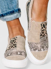 Seraphelle Davenport | Animal Print Slip-On Orthopedic Loafers