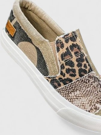 Seraphelle Davenport | Animal Print Slip-On Orthopedic Loafers