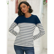 Noelle Ferrand | Striped Long Sleeve Top For Women