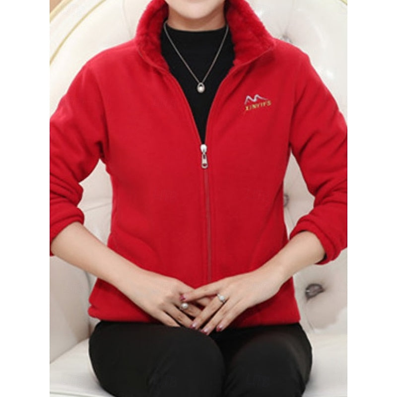 Cassandre Loriot | Plush-Lined Fleece Jacket For Women