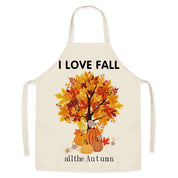 Harvest Glow | Pilgrim Turkey Print Thanksgiving Apron Unisex