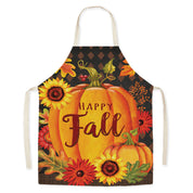 Harvest Glow | Pilgrim Turkey Print Thanksgiving Apron Unisex