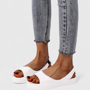 Genevra Sandoval | Pink Platform Orthopedic Sandals