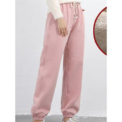 Ondine Fabregues | Cozy High-Waist Fleece Joggers For Women