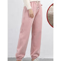 Beatrice Novello | Brushed Fleece Joggers With Drawstring Waist