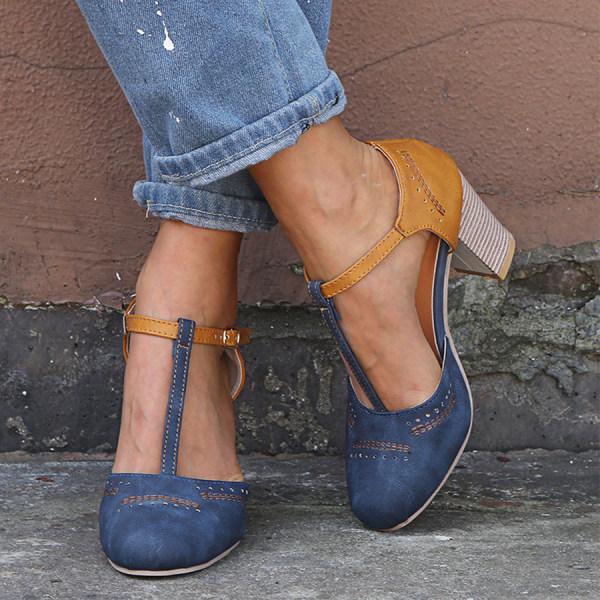 Juniper Terry | Balance Heel Shoes in Timeless Luxe