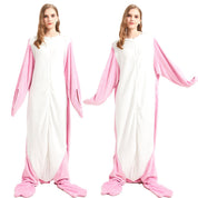 Juniper Okafor | Pink Penguin Hooded Onesie Pajamas Unisex