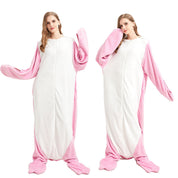 Juniper Okafor | Pink Penguin Hooded Onesie Pajamas Unisex