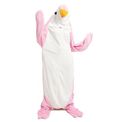 Juniper Okafor | Pink Penguin Hooded Onesie Pajamas Unisex