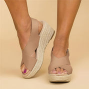 Celina Whitmore | Espadrille Wedge Sandals For Women