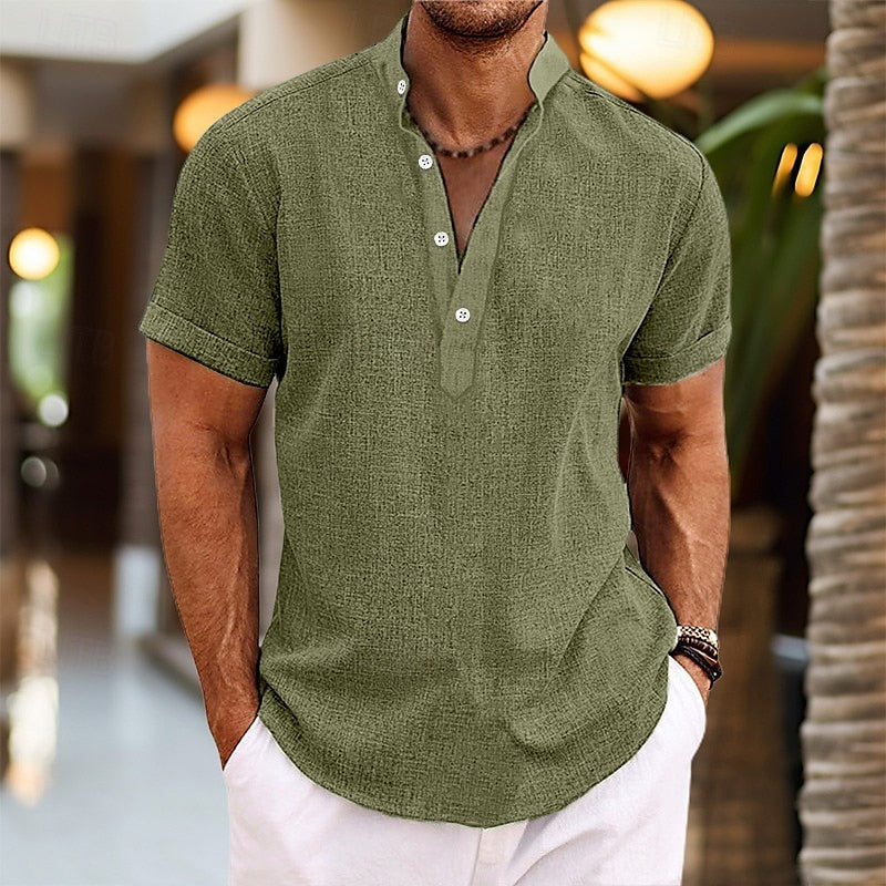 Sebastian Moretti | Short Sleeve Summer Shirt For Men