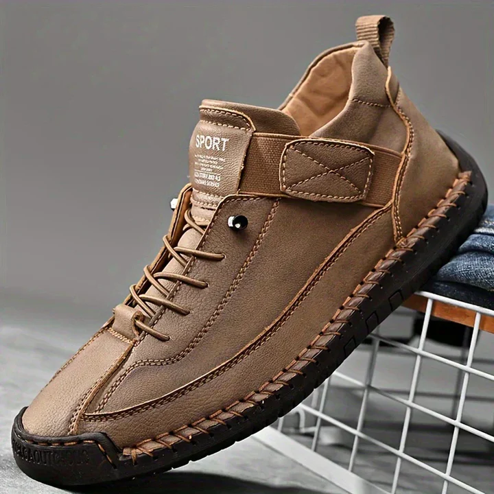 Elara Ravenswood | Orthopedic Sneakers Beige Wide Fit