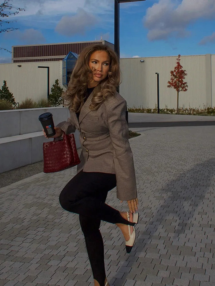 Leocadio Presford | Tailored Single Breasted Coat For Women