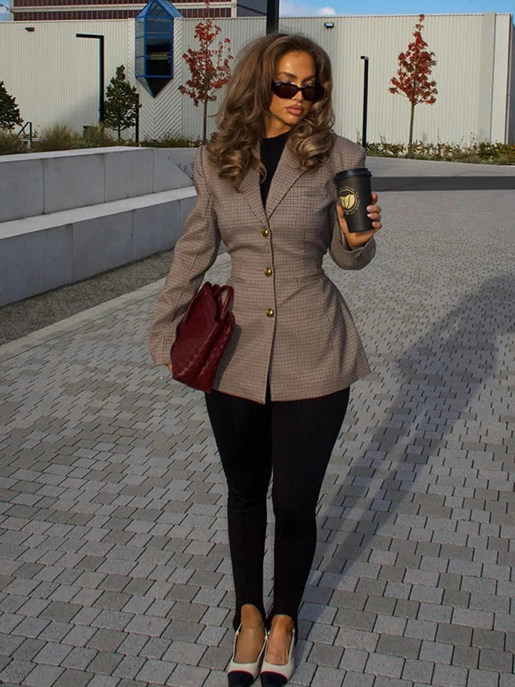 Leocadio Presford | Tailored Single Breasted Coat For Women