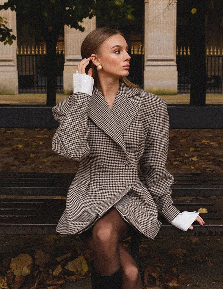 Leocadio Presford | Tailored Single Breasted Coat For Women