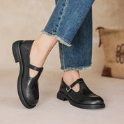 Rowena Ashfield | Brogue Mary Jane Flat Shoes For Women