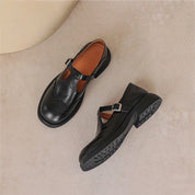 Rowena Ashfield | Brogue Mary Jane Flat Shoes For Women