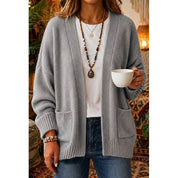 Bianca Ferrand | Blush Knit Sweater With Front Pockets For Women