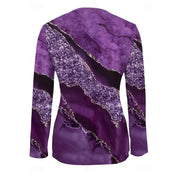 Isadora Fontanel | Floral Quarter-Zip Long Sleeve Top For Women