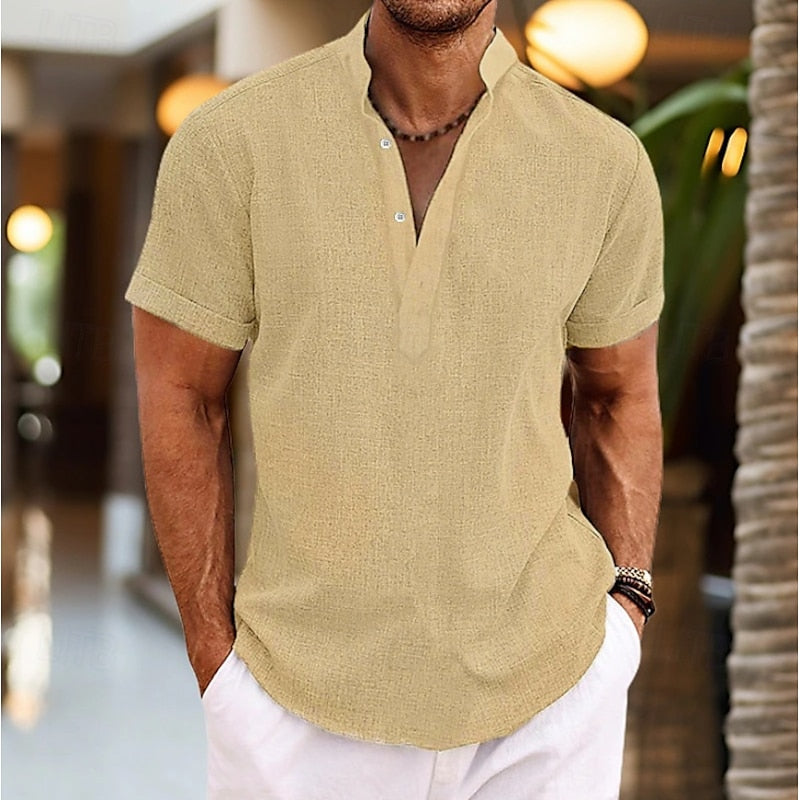 Sebastian Moretti | Short Sleeve Summer Shirt For Men