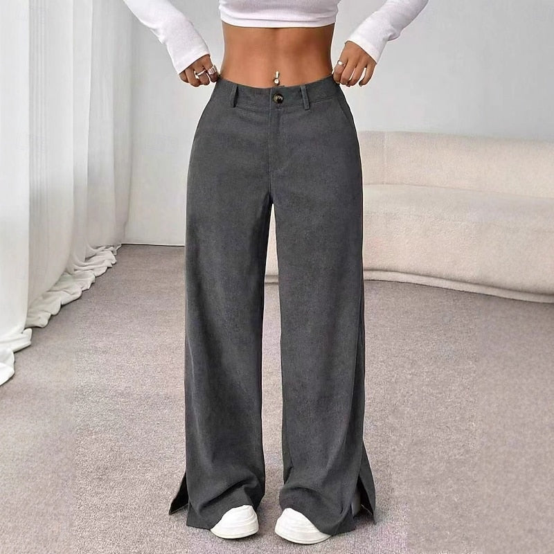 Adrienne Fontclair | High-Waist Wide-Leg Pants For Women